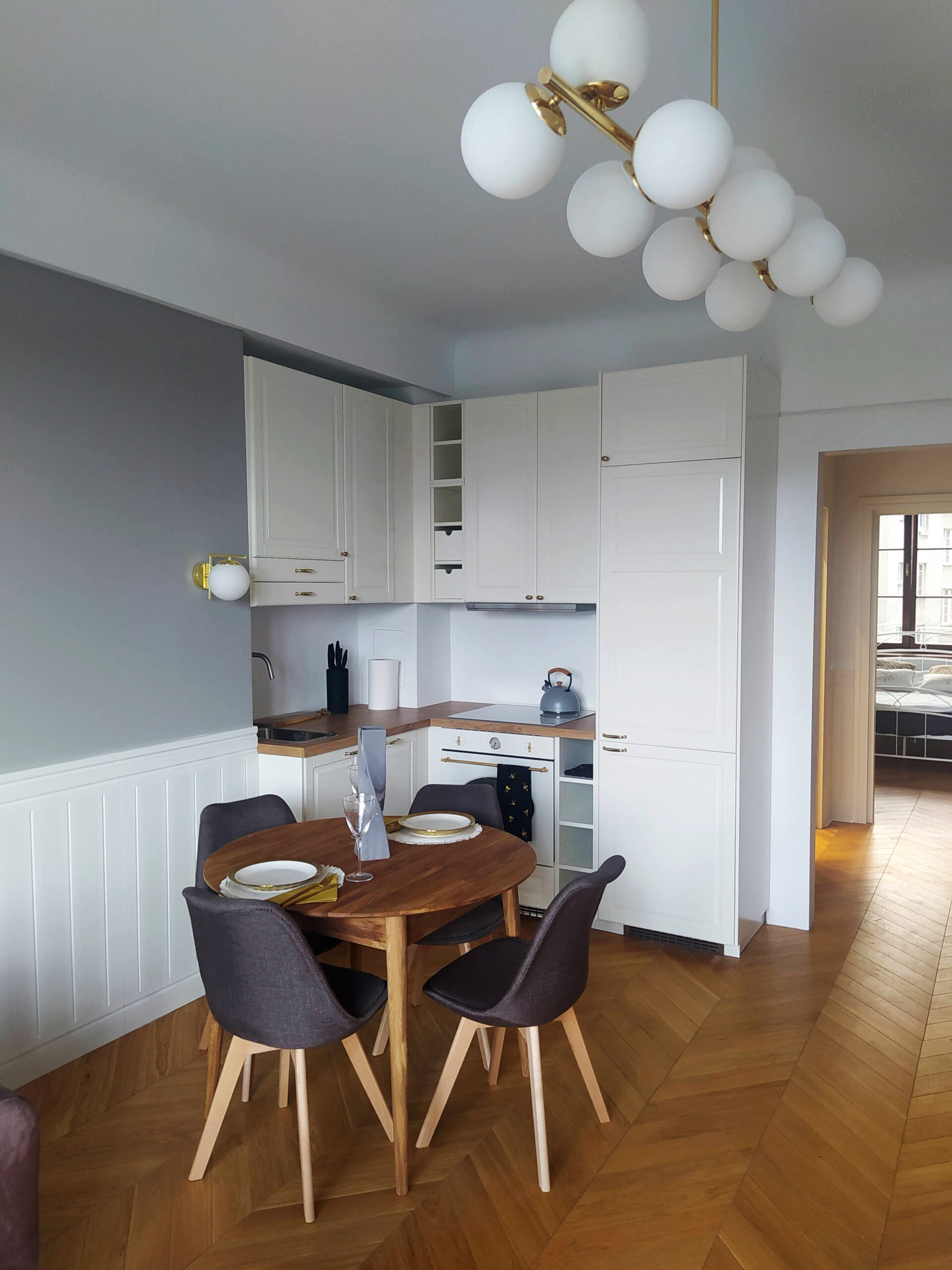 Realizacja RenoDesign — Warszawa Śródmieście, mieszkanie 48 m²