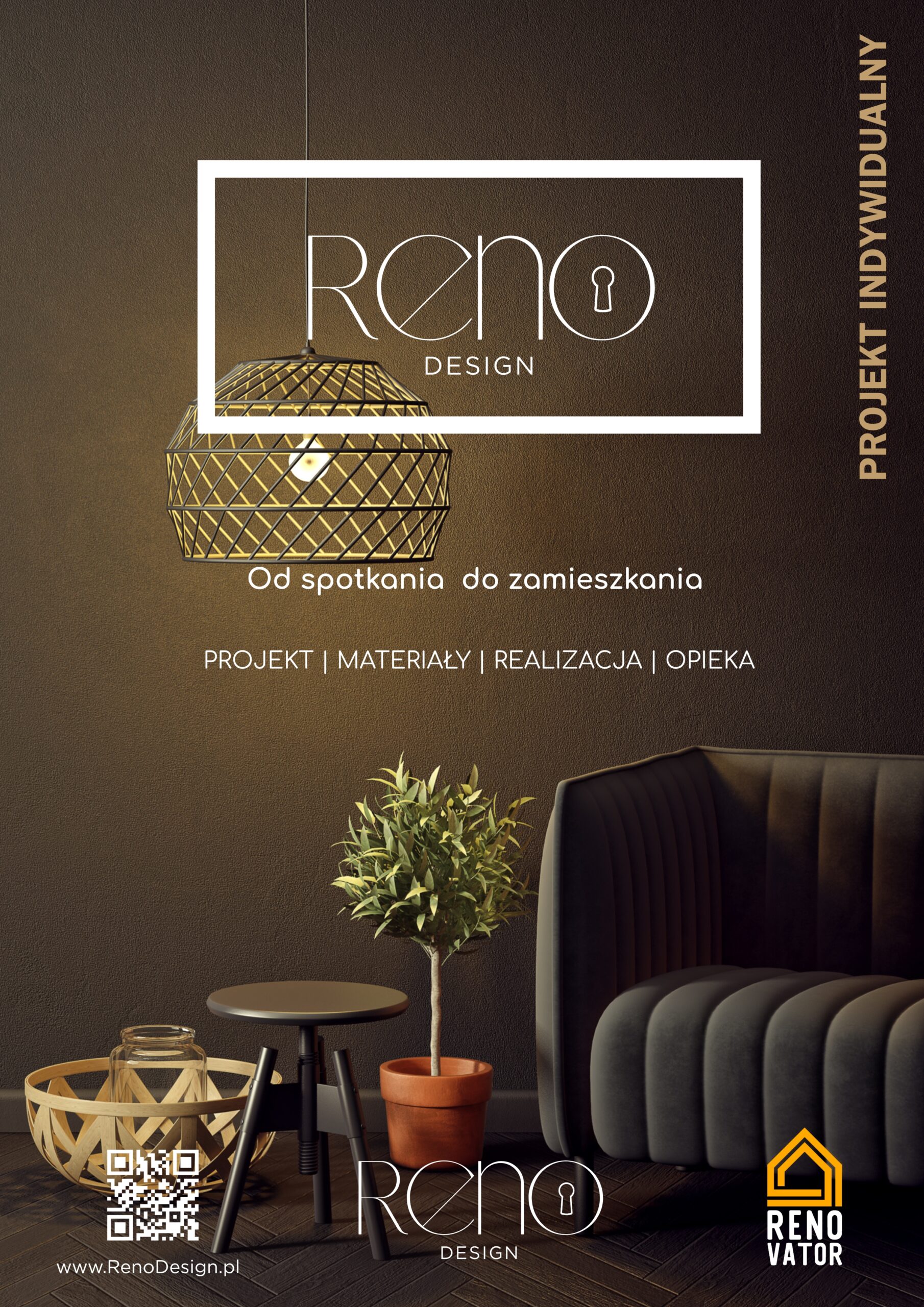 Projekt indywidualny — okładka katalogu RenoDesign